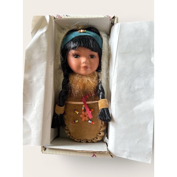 Duck House Other - Native American baby doll,Duckhouse 5" vintage